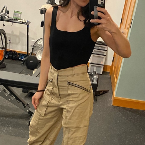 LPA stretchy corset black top XS - Picture 8 of 9